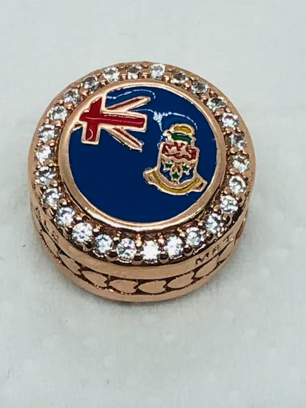 ✨ ✨Pandora Cayman Islands Flag Exclusive Button Charm